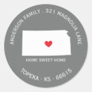 Recherche de le kansas autocollants Région