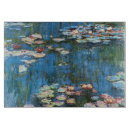 Recherche de monet planches à découper Nénuphars