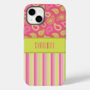 Recherche de paisley coques Rose et vert