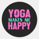 Recherche de asana autocollants Namaste