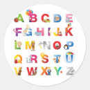 Recherche de alphabets autocollants Couleur