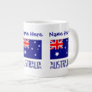 Recherche de drapeau australie tasses Australien