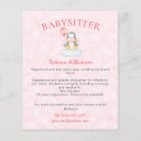 Recherche de babysitter prospectus Pour tous