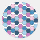 Zoek naar zeshoek stickers Patroon