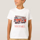 Recherche de pompier enfant tshirts Moteur d'incendie