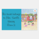 Recherche de bibliotheque autocollants Teacher