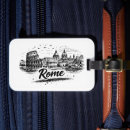 Recherche de rome bagages étiquettes Colosseum