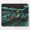 Recherche de haute mer tapis souris Vagues