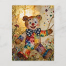 Recherche de clowns cartes postales Unique