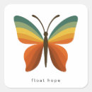 Zoek naar regenboog vlinder stickers Retro
