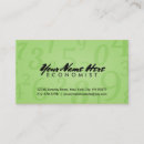 Recherche de commis cartes visite Affaires