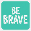 Recherche de courageux autocollants Blanc