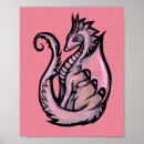 Recherche de dragon mignon posters Fille