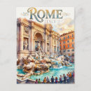 Zoek naar trevi fontein briefkaarten Reizen