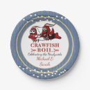 Recherche de fruits de mer assiettes en papier Cajun