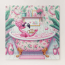 Recherche de flamant puzzles Amusant