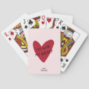 Recherche de saint jeux de cartes Rouge