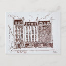 Recherche de rues paris cartes postales France