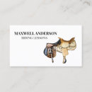 Recherche de équitation cartes visite Aquarelle