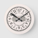 Recherche de tricot horloges Fil