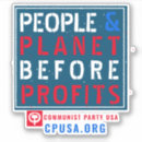 Recherche de communiste autocollants Démocrate