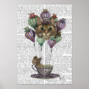 Recherche de chat de cheshire posters Steampunk