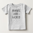 Recherche de monde bébé tshirts Voyage
