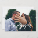 Recherche de fiançailles annonce cartes Écriture