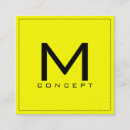 Recherche de jaune cartes visite Design d'intérieur