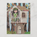 Recherche de cabane dans un arbre cartes postales Contenusgénératifs