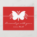 Recherche de rouge foncé cartes postales Élégant