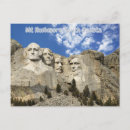 Recherche de rushmore cartes postales Présidents