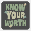 Zoek naar zelfvertrouwen stickers Motivatie