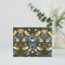 Recherche de strawberry cartes postales William morris