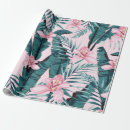 Recherche de flamingo papier cadeau Vert