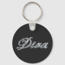 Zoek naar het bling sleutelhangers Diva