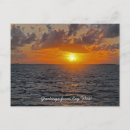 Recherche de porte clés cartes postales Coucher du soleil