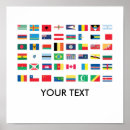 Recherche de country flags posters International