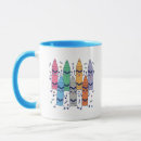 Recherche de de crayon de couleur tasses Retour à l'école