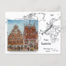 Recherche de lettonie cartes postales Aquarelle