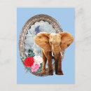 Recherche de éléphant rose cartes postales Fleurs