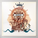 Recherche de ancre de bateau posters Marin