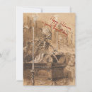 Recherche de squelette vintage vœux cartes Mort