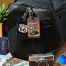 Recherche de route 66 bagages étiquettes Vintage