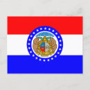 Recherche de drapeau missouri cartes postales Usa
