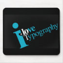 Recherche de sorte tapis souris Typographie