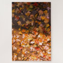 Recherche de feuille puzzles Doré
