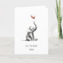 Zoek naar tekening olifant kaarten Illustratie