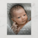 Recherche de bébé bienvenu cartes postales New parents