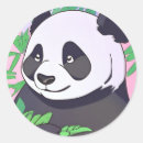 Recherche de panda kawaii autocollants Amusant